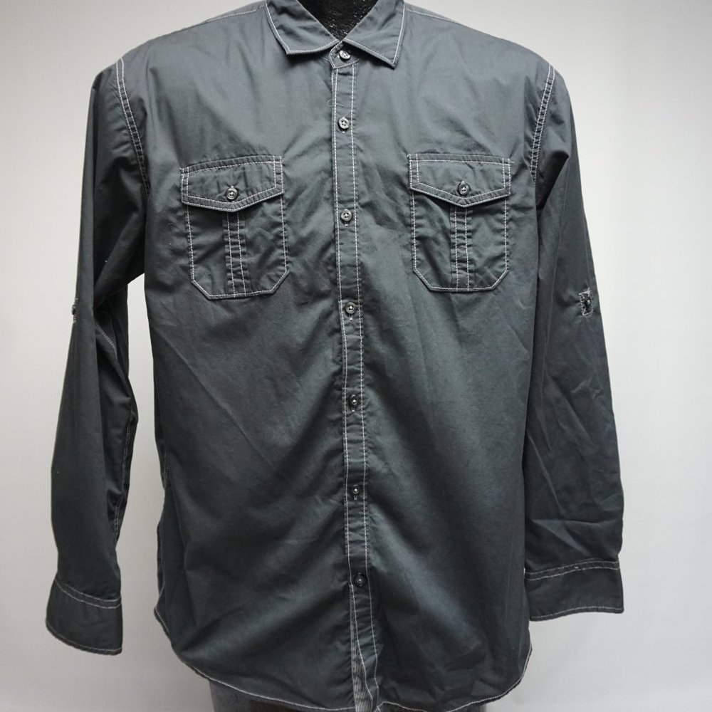 Michael Brandon Men's grey shirt XL